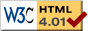 HTML 4.01 Compliant