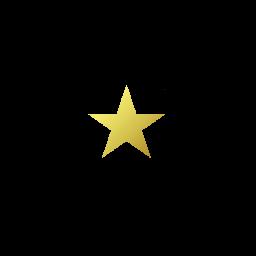 a gold star