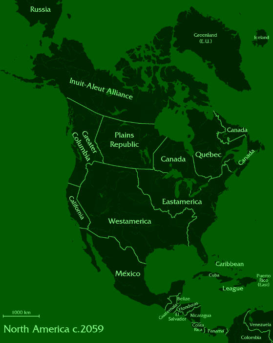Map of North America c.2059
